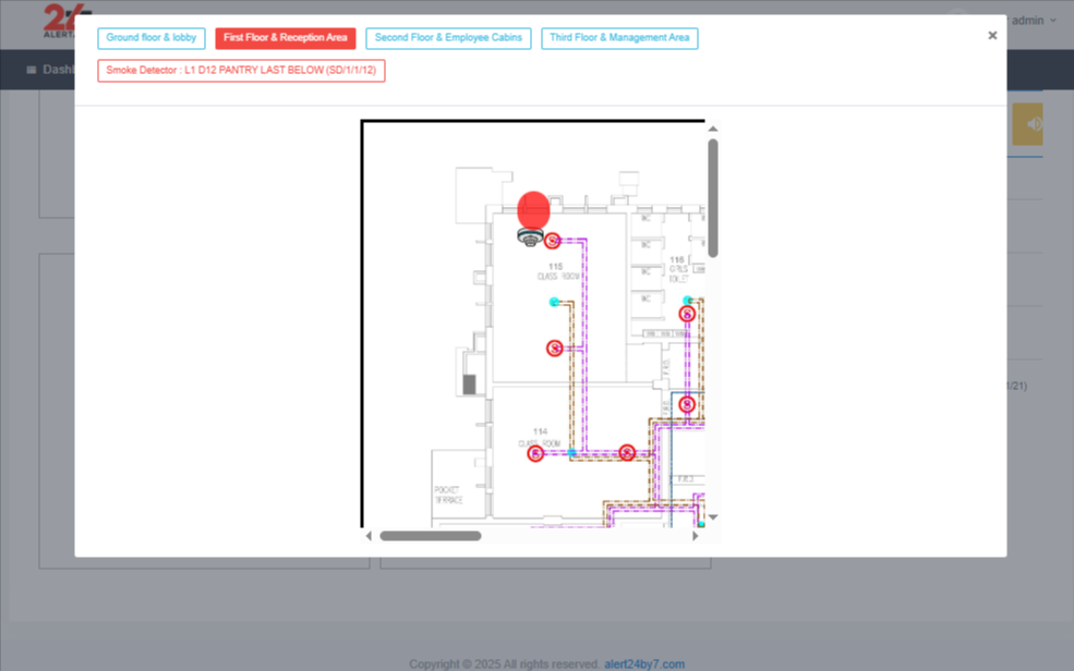 Local Dashboard Alert